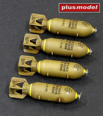 Plusmodel AL4117 Bombs 250 Lb. (4 pcs.) 1/48