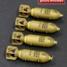 Plusmodel AL4117 Bombs 250 Lb. (4 pcs.) 1/48