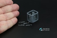 Quinta studio QT72042 Авиационный пулемет ШкАС (СССР, ВОВ), 4 шт (для всех моделей) 1/72