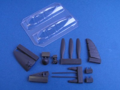 Pavla Models U48-38 Macchi MC.200 Saetta I Srs + vacu canopy + decal sheet for Italeri 1:48