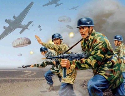 Airfix 02712V German Paratroops (WWII) 1/32