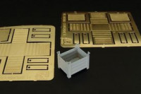 Hauler HLX48360 Steel containers (2pcs) 1/48