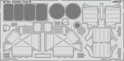Eduard 36327 SET Panther Ausf. D (TAM) 1/35