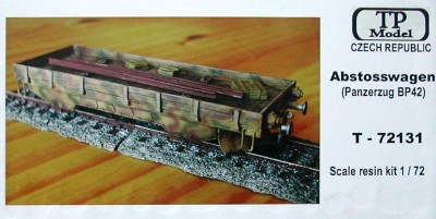 TP Model T-72131 Abstosswagen (Panzerzug BP 42) 1/72