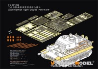 Voyager Model PE351299 WWII German Tiger I Gruppe "Fehrmann" (TAKOM 2202) 1/35
