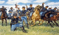 Italeri 6013 Солдаты Union Cavalry American Civil War 1/72