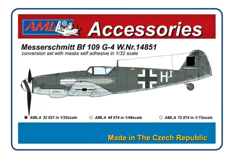 AML AMLA48077 Messerschmitt Bf 109 G-4 W.Nr14851 1/48