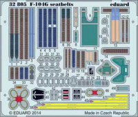 Eduard 32805 F-104G seatbelts