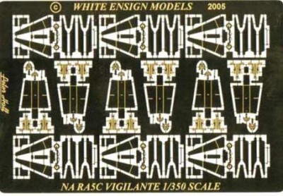 White Ensign Models PE 35070 RA-5C VIGILANTE (x6) including interior details 1/350