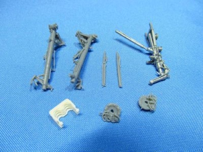 Metallic Details MDR48180 Sukhoi Su-35 Landing gears (designed to the used with Great Wall Hobby kits) 1/48