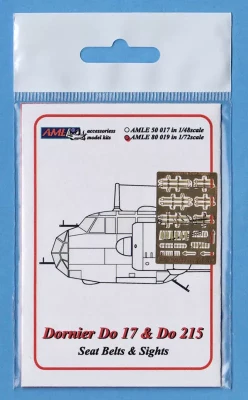 AML AMLE80019 Seatbelts Dornier Do 17 &amp; Do 215 1/72
