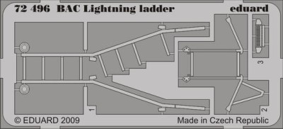Eduard 72496 BAC Lightning ladder TRU