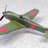 Aoshima 65990 Истребитель Ki-100-II TYPE 5 MODEL 2 c фигуркой пилота 1/72