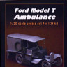 SBS model 35036 Ford Model T Ambulance - update set (ICM) 1/35