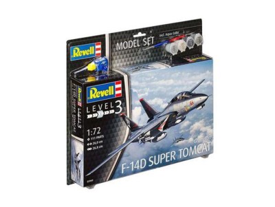 Revell 63960 Набор Реактивный многоцелевой истребитель F-14D Super Tomcat 1/72