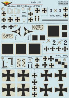 Print Scale 72-235 Albatros D.I & D.II Aces of WWI 1/72