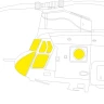 Eduard CX670 Mask Chinook HC.1 (AIRF) 1/72