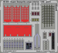 Eduard 49847 Super Seasprite cargo interior 1/48