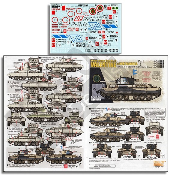 Echelon FD ALT352022 Valentines in North Africa (Pt 1) 1/35