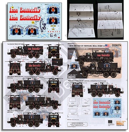 Echelon FD D356274 Trucks in Vietnam: M54s (Part 4) 1/35