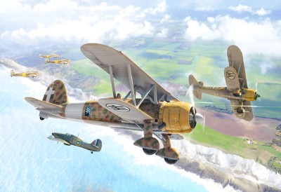 Italeri 01437 Fiat CR.42 Falco 1/72