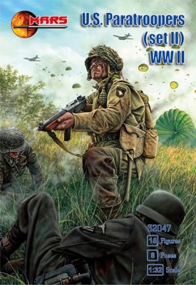 Mars MAR32047 US Paratroopers Set II (WWII) 1/32