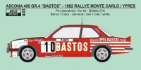Reji Model JM403 Opel Ascona 400 Rallye Monte Carlo 1982 1/24