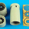 Aires 4553 Mirage 200C/B/D/N exhaust nozzle - opened 1/48