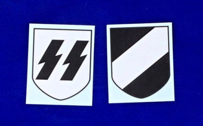 Kora Model HD1004 Decal Liebstand. SS early Insignia (1917,1935) декаль 1/1