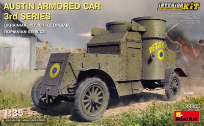 MiniArt 39005 Бронеавтомобиль WWI &quot;Остин&quot; 3-й серии 1/35