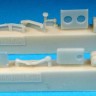 Barracuda Studios BCR32012 North-American P-51D Mustang Cockpit Sidewalls (with PE parts) (designed to be used with Tamiya kits) 1/32