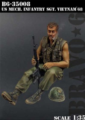 Bravo6 35008 U.S. Mech.Infantry Sgt. Vietnam`68 1/35