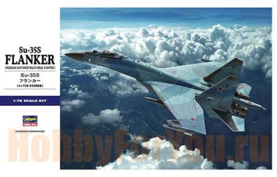 Hasegawa 01574-6 Cамолет Su-35S FLANKER (HASEGAWA) 1/72