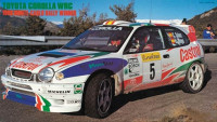 Hasegawa 20266 Автомобиль Toyota Corolla WRC 1998 Monte Carlo Rally Winner (HASEGAWA) 1/24