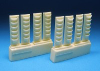 Barracuda Studios BCR72275 Avro Shackleton MR.2 exhausts (designed to be used with Airfix kits) 1/72