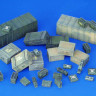 Plus model 118 Ammunition Transportational Containers, Allies - WWII 1:35
