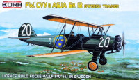 Kora Model KPK72040 FW,CVV & ASJA Sk 12 Swedish Trainer (4x camo) 1/72