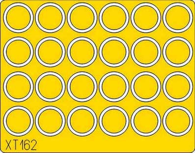 Eduard XT162 Sherman Firefly wheel masks 1/35 Dragon
