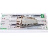 Baumi 12302 ЧС4Т локомотив (клей в комплекте) 1/43