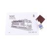 Baumi 12302 ЧС4Т локомотив (клей в комплекте) 1/43