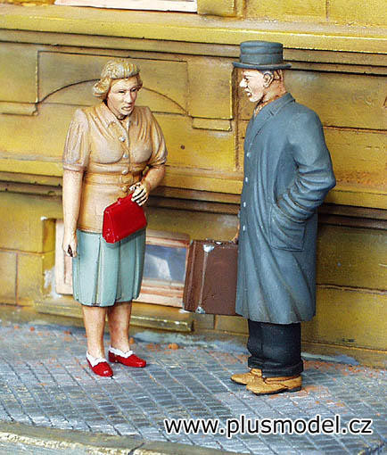 Plus model 157 Figures - Civilians 1:35