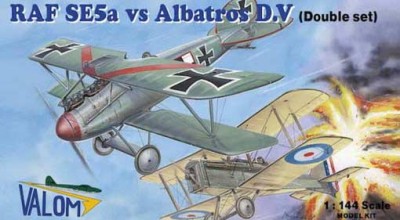 Valom 14418 Duels in the sky (SE5a vs Albatr.DV) 4-in-1 1/144