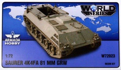 Armada Hobby W72023 SAURER 4K4FA 81mm GRW (resin kit) 1/72