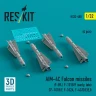 Reskit 32488 AIM-4C Falcon missiles (4 pcs.) 1/32