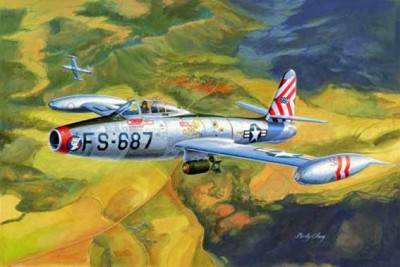 Hobby Boss 83207 Самолет F-84E Thunderjet (Hobby Boss) 1/32
