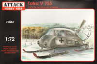 Attack ATT-72842 Tatra V 755 Aerosledge 1/72