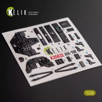 Reskit K35032 AH-1W interior 3D (ACAD) 1/35