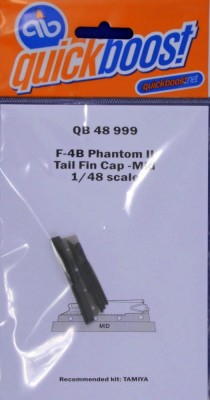 QuickBoost QB48999 F-4B Phantom II tail fin cap - mid (TAM) 1/48