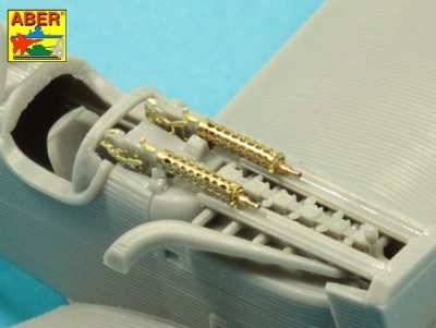 Aber A72001 Set of two barrels for lMG 08/15 &quot;Spandau&quot; 1/72
