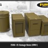 Fury Models 35266 US Stowage Boxes WWII (8 шт) 1/35